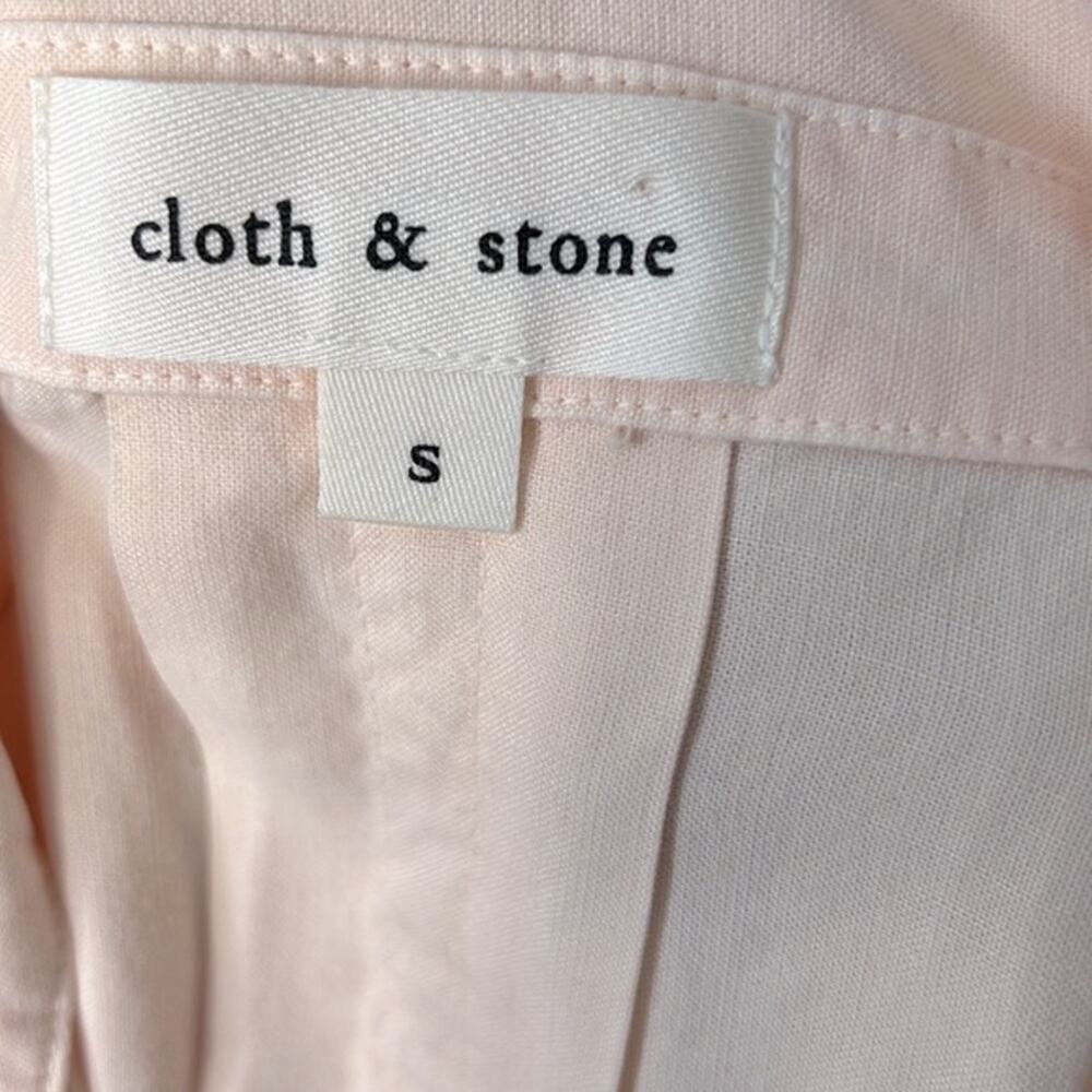NEW! Cloth & Stone Sleeveless Button-Down Mini Dress Size Small - Picture 5 of 7